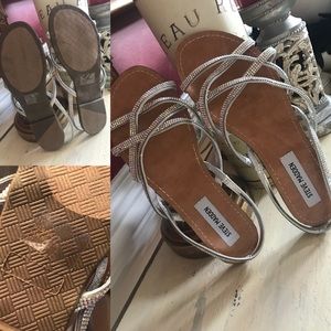 Steve Madden rhinestone sandals size 7.5